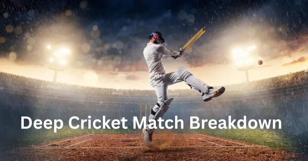 Master the Game: Deep Cricket Match Breakdown You Can’t Miss Deep Cricket Match Breakdown