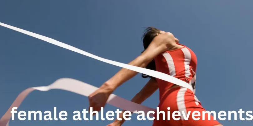 female athlete achievements